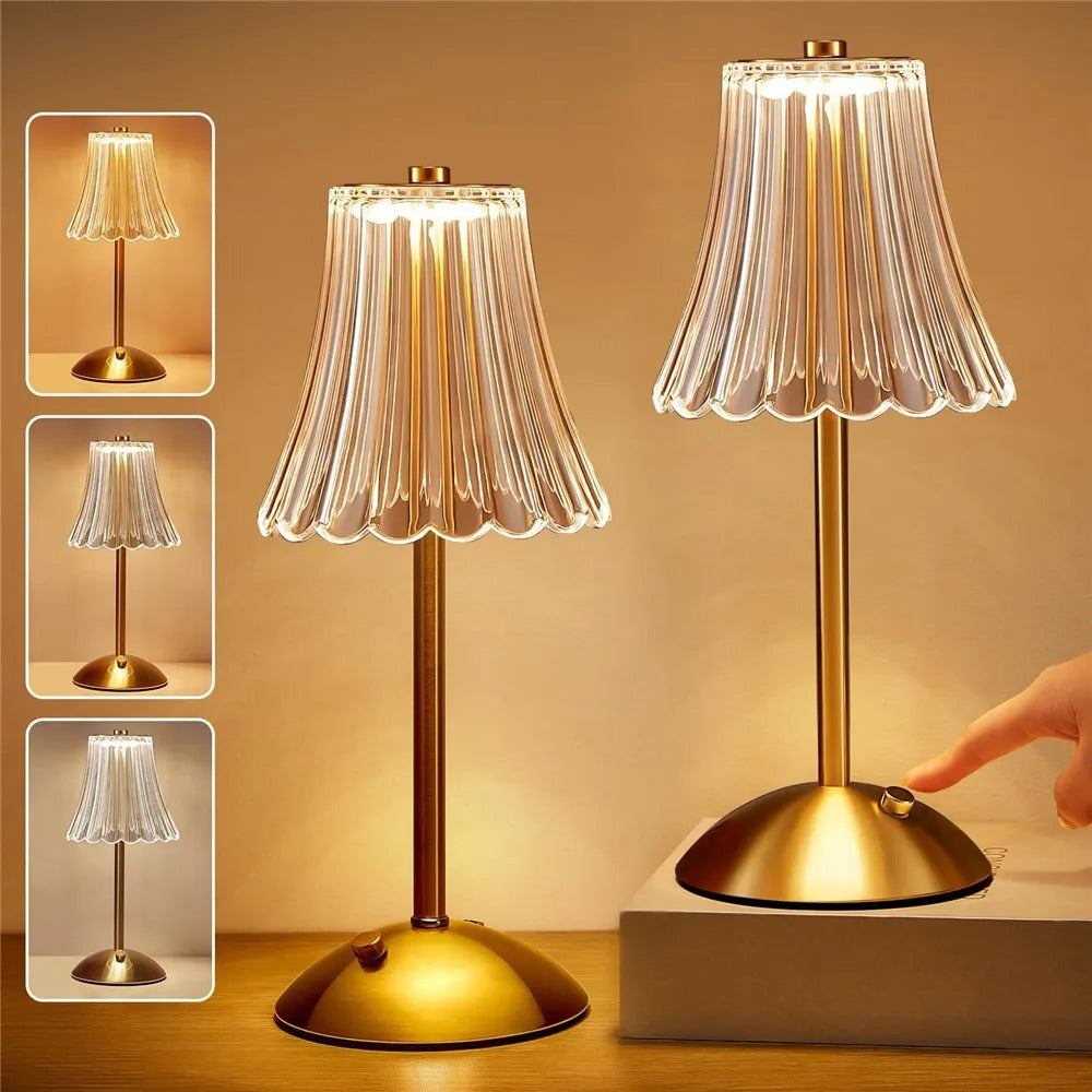 Rechargeable Dimmable Desk Lamp for Cozy Lighting - DeskTable