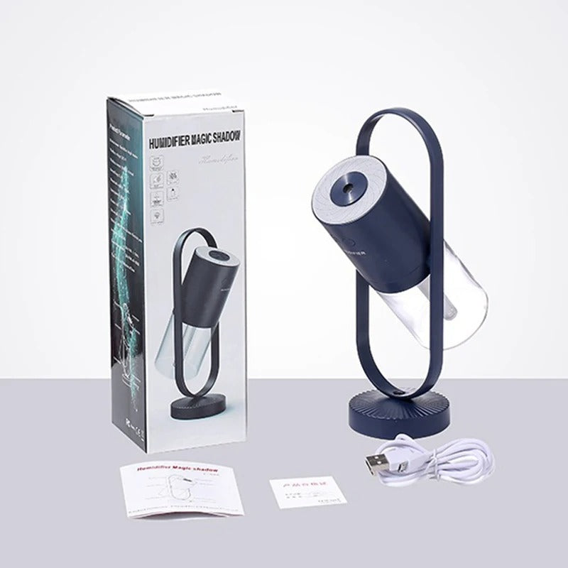 Sleek 360° Rotating LED Night Light with USB Hydration Feature - RotateTable