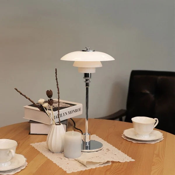Multi-Level Metal Table Lamp for a Striking Ambience - MetalTable
