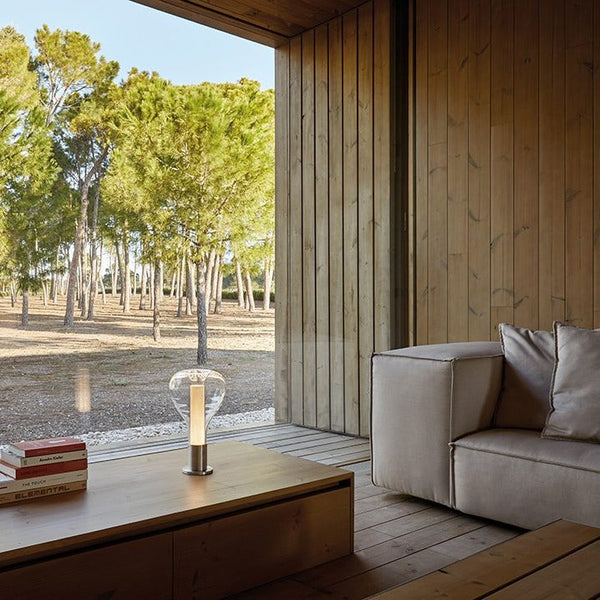 Calming Art-Inspired LED Table Lamp for a Cozy Glow - ArtTable