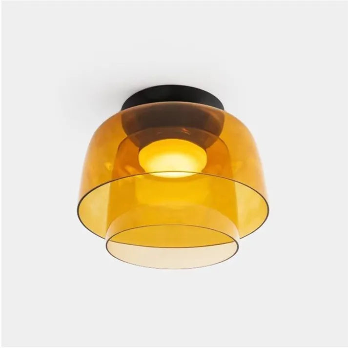 Vintage-Inspired Glass Ceiling Lamp for a Bold, Medieval Ambience - GlassCeil