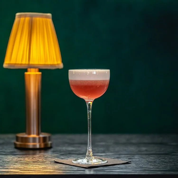 Chic Wireless Table Lamp in Soft Metal Finish - MetalTable