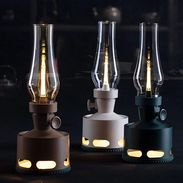 Vintage LED Table Lamp for Warm Ambience and Retro Charm - RetroTable