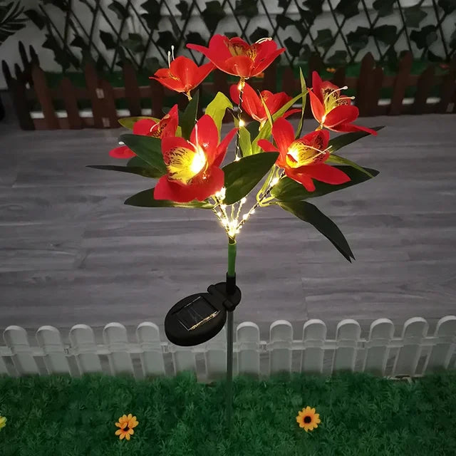7-Head Solar-Powered Outdoor Lamp - SolarLume