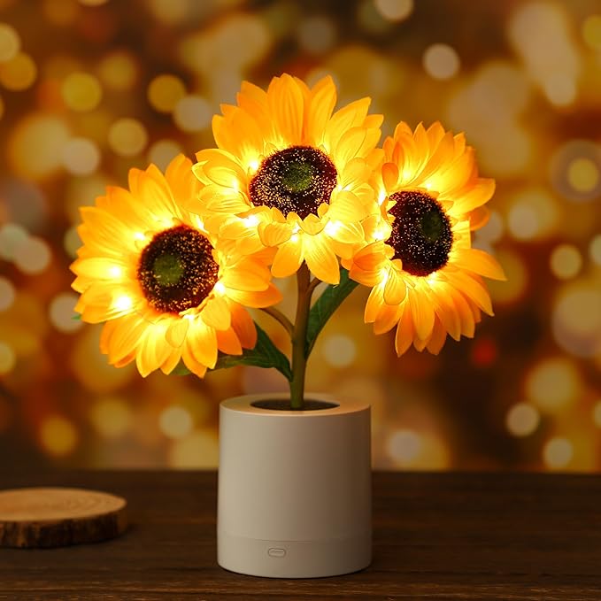 Floral LED Lamp for Stylish Decor - FloralTable