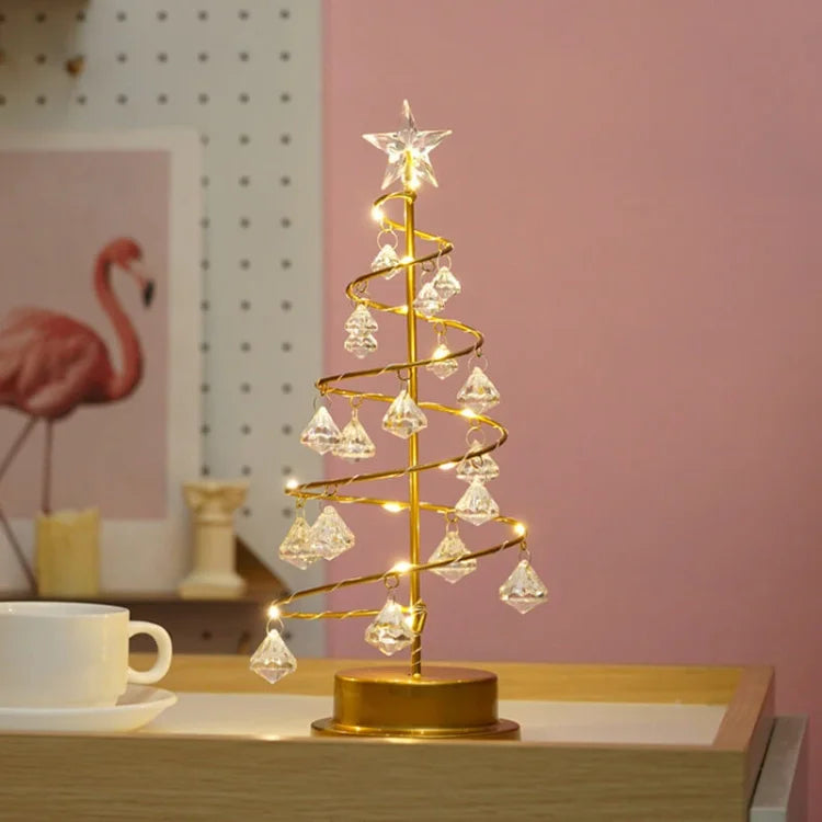 Festive LED Christmas Tree Lamp for a Cozy Holiday Glow - TreeTable