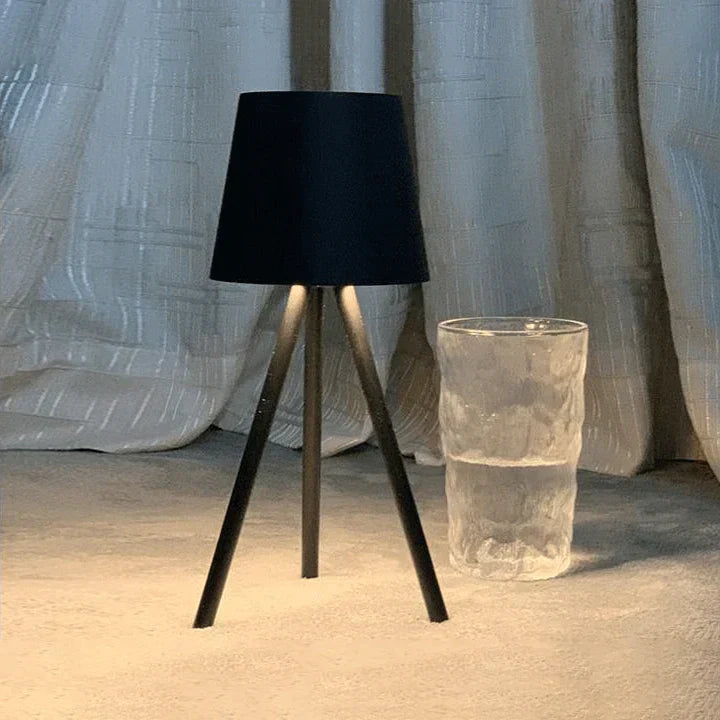 Sleek Portable LED Table Lamp for Ambient Home Lighting - PortTable