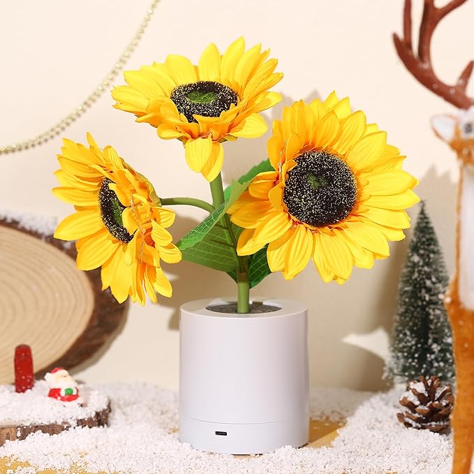 Floral LED Lamp for Stylish Decor - FloralTable