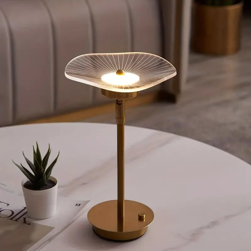 Modern LED Table Lamp for a Warm, Cozy Touch - TouchTable
