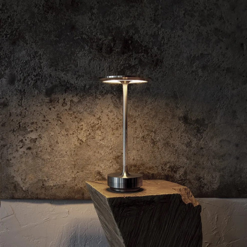 Sleek & Modern Table Lamp with Ambient Glow - GlowTable
