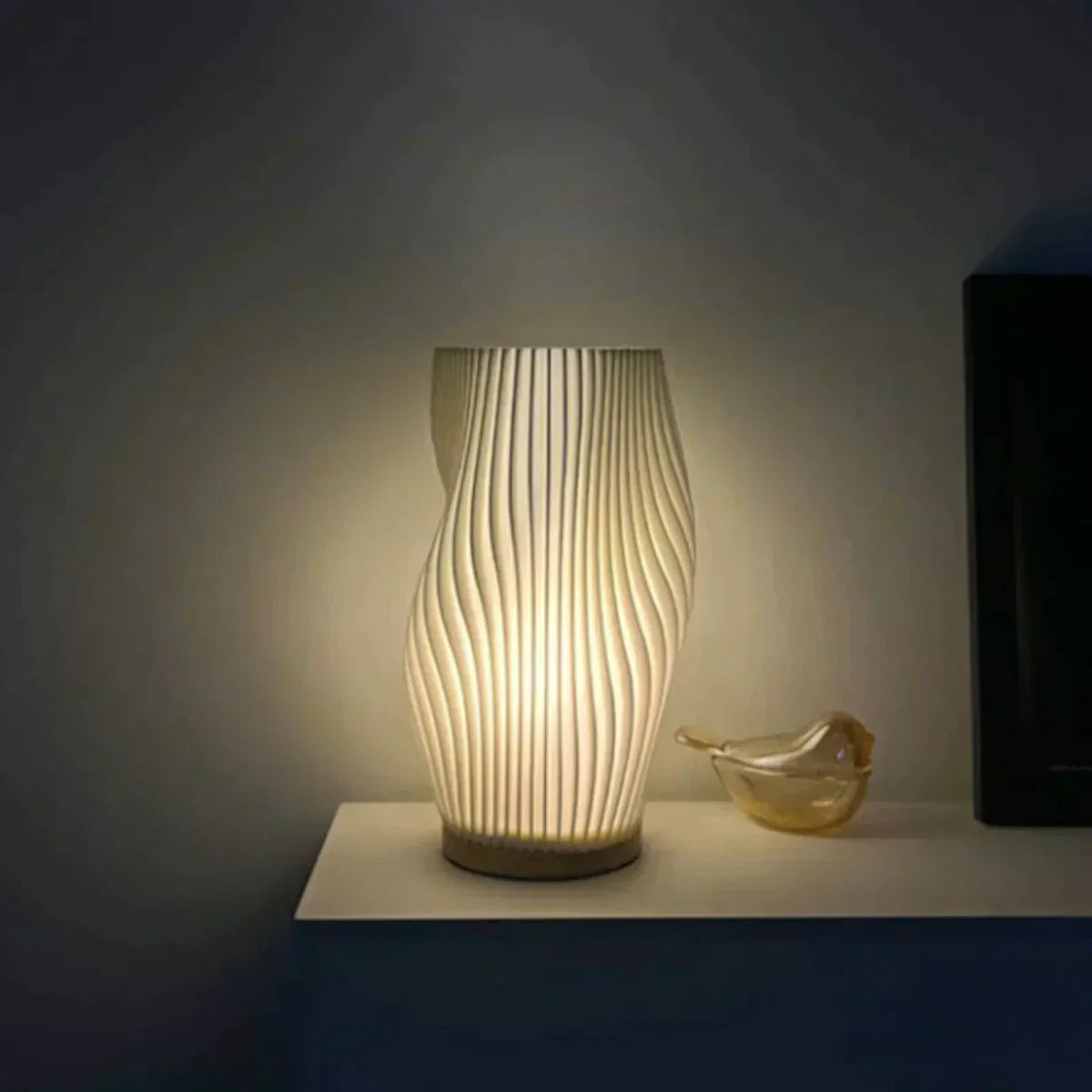 Wave-Inspired LED Lamp for Relaxed Mood - WaveTable