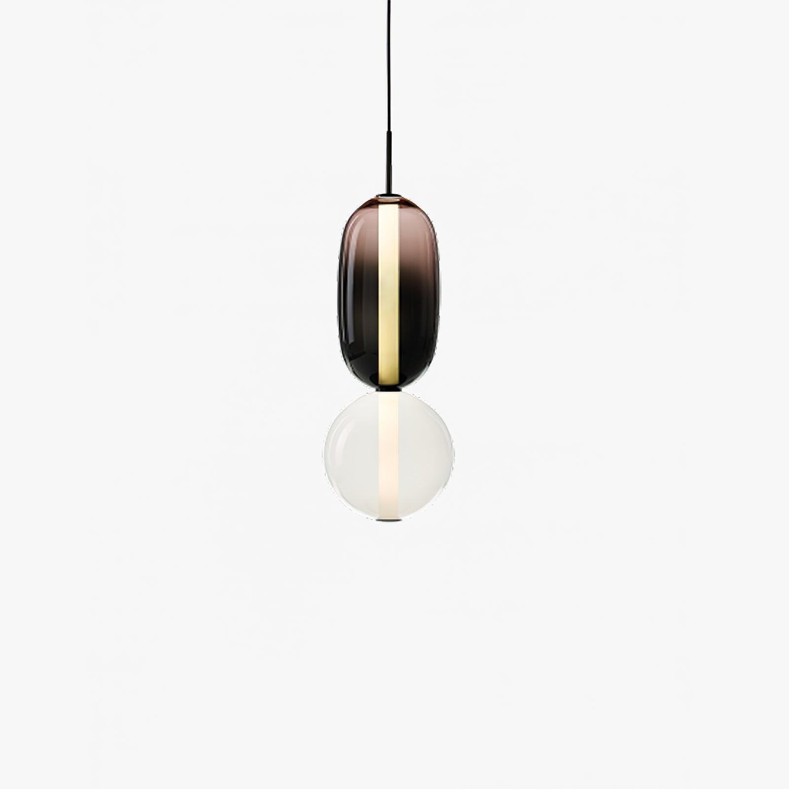 Modern Glass Pendant Lamp for Elegant Glow - GlassDrop
