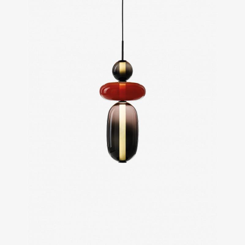 Modern Glass Pendant Lamp for Elegant Glow - GlassDrop