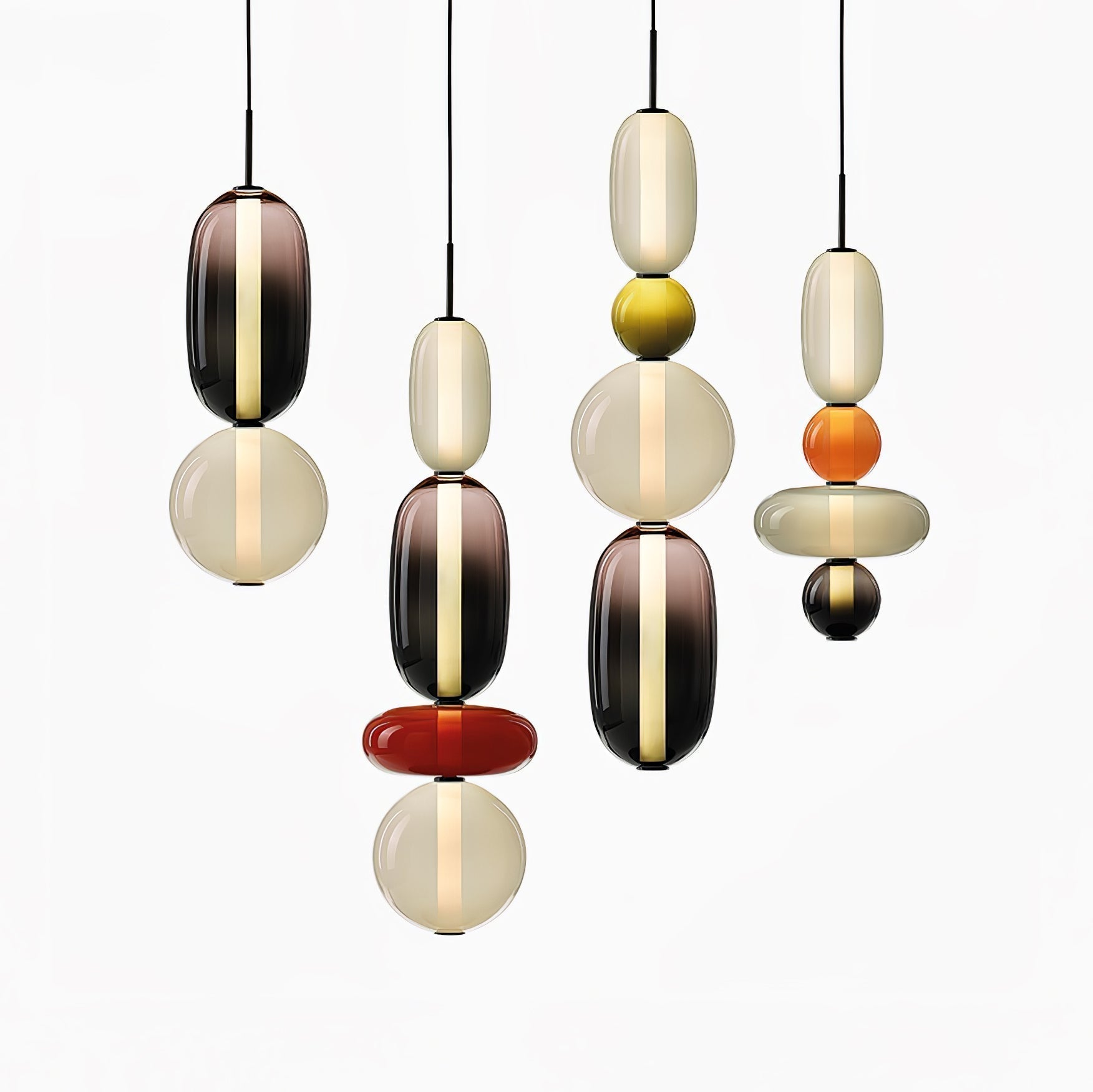 Modern Glass Pendant Lamp for Elegant Glow - GlassDrop