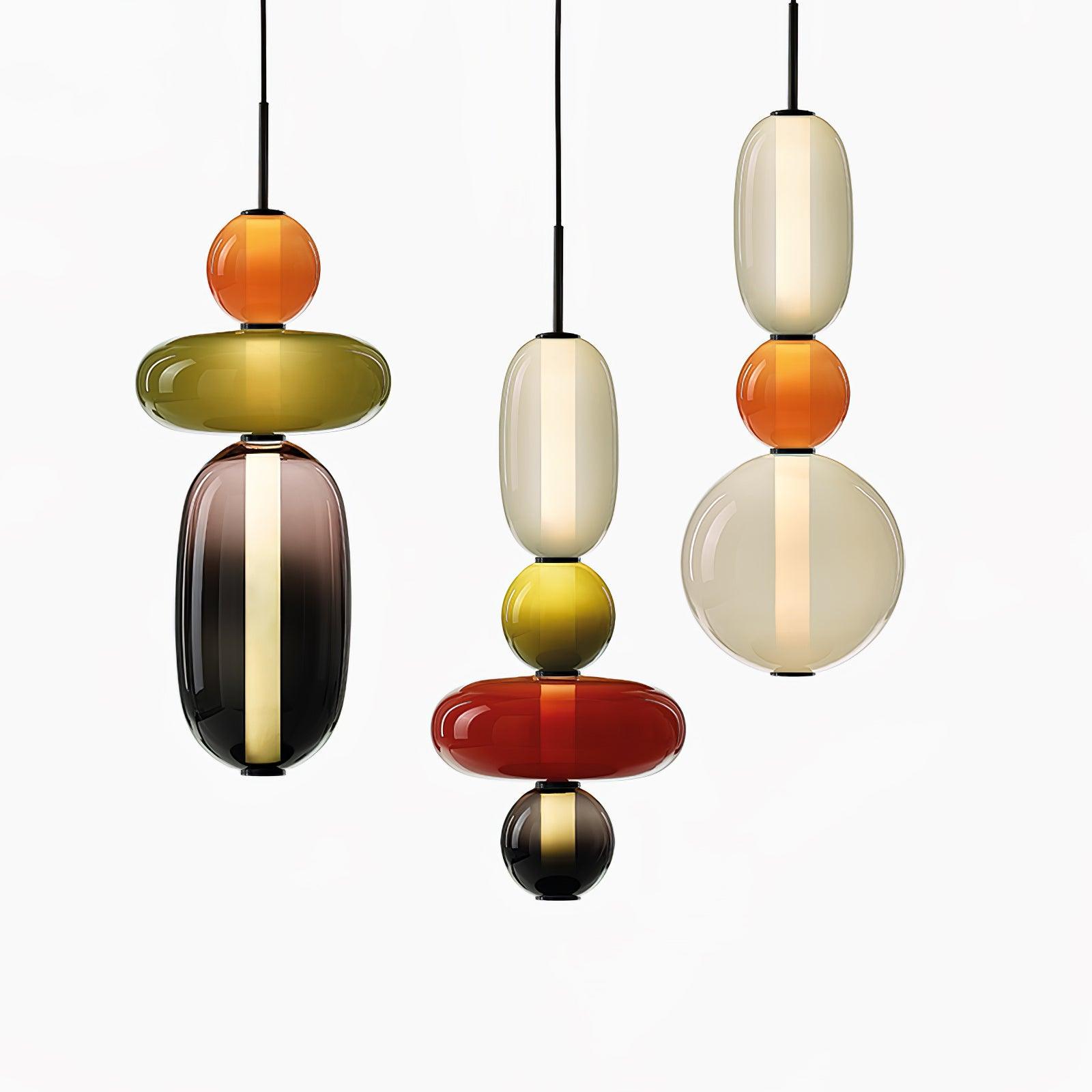 Modern Glass Pendant Lamp for Elegant Glow - GlassDrop