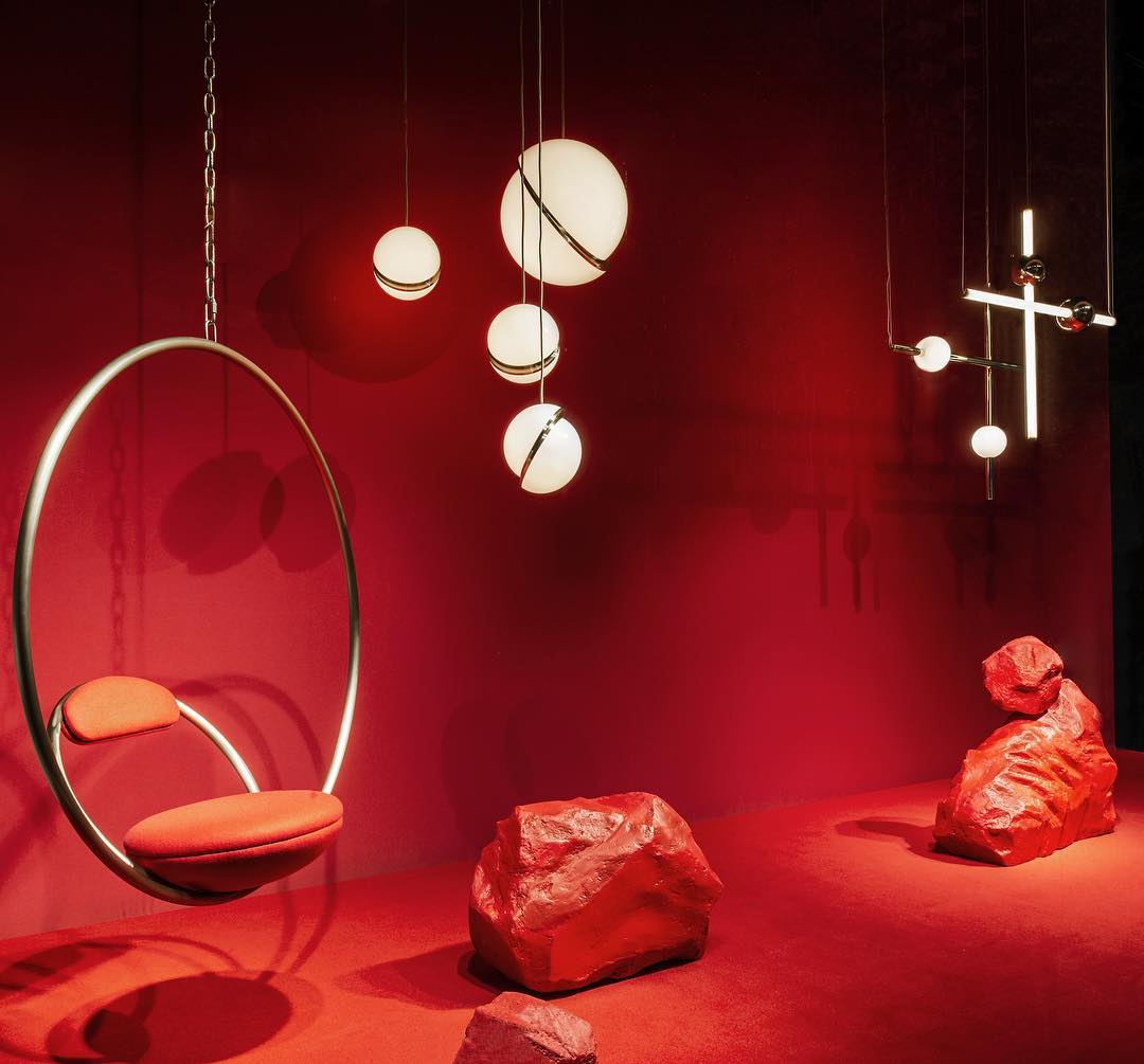 Moon-Inspired Pendant Lamp