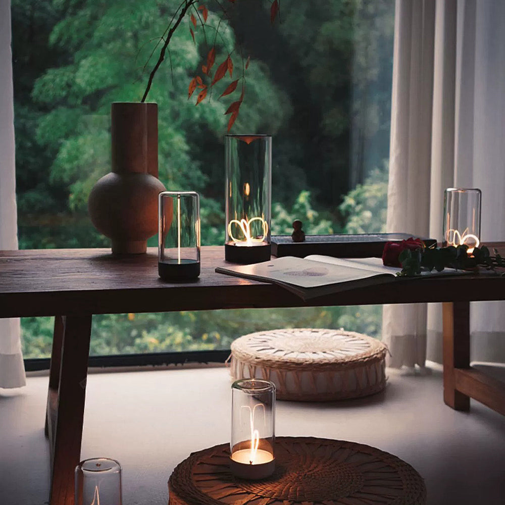 Stylish Rechargeable LED Table Lamp with Touch Control - TouchTable