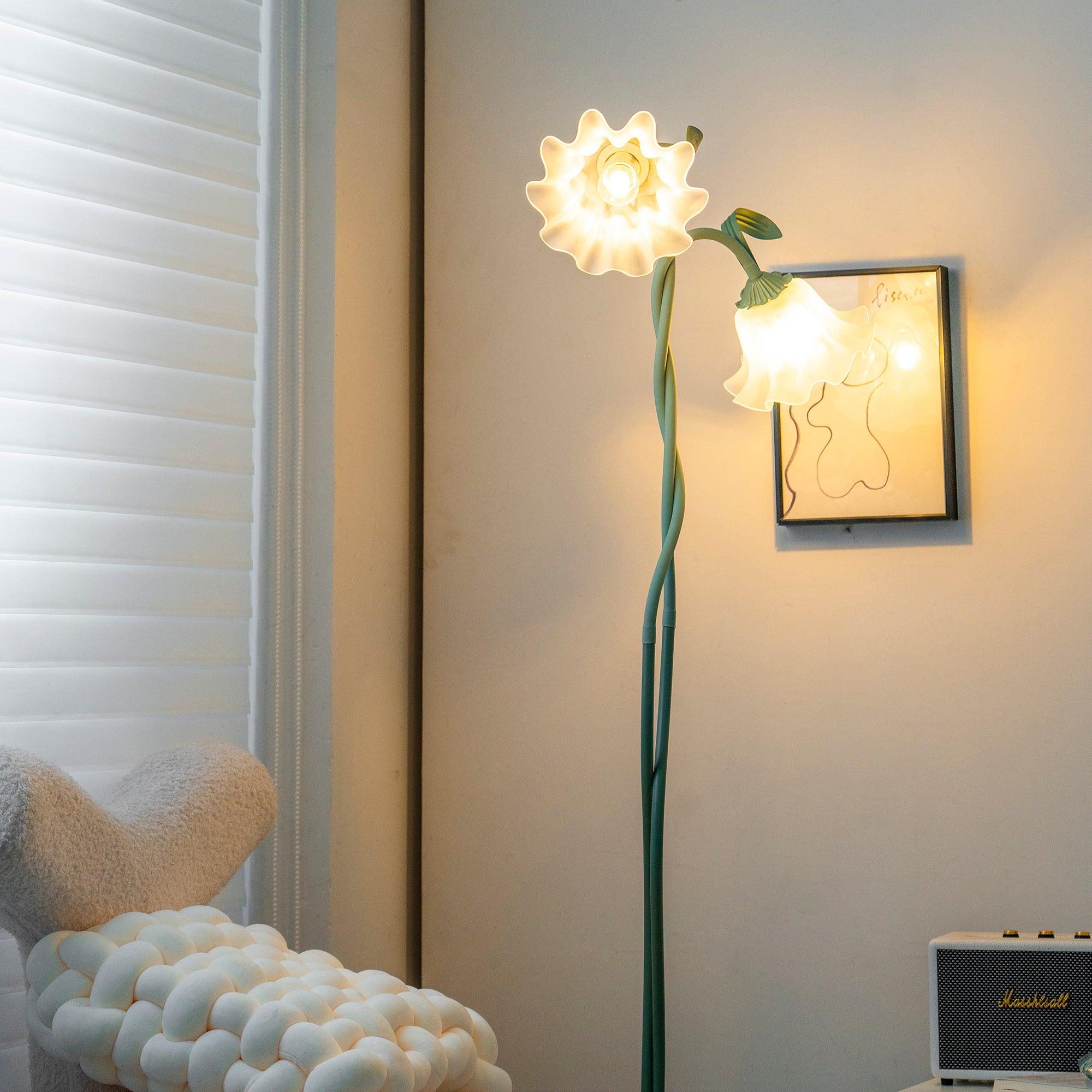 Floral LED Table Lamp with Elegant Design - FloralTable
