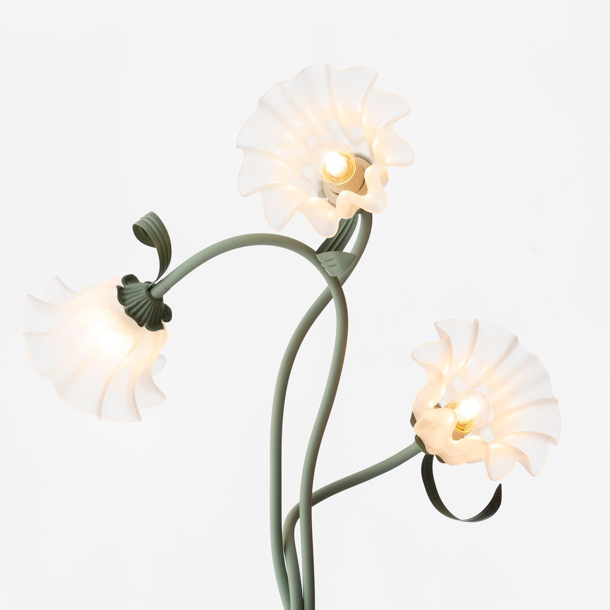 Elegant Floral LED Table Lamp - FloralTable
