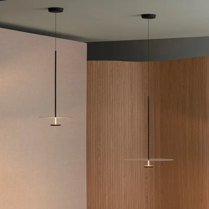 Sleek Minimalist Ring Pendant Lamp for a Chic, Modern Ambience - RingDrop