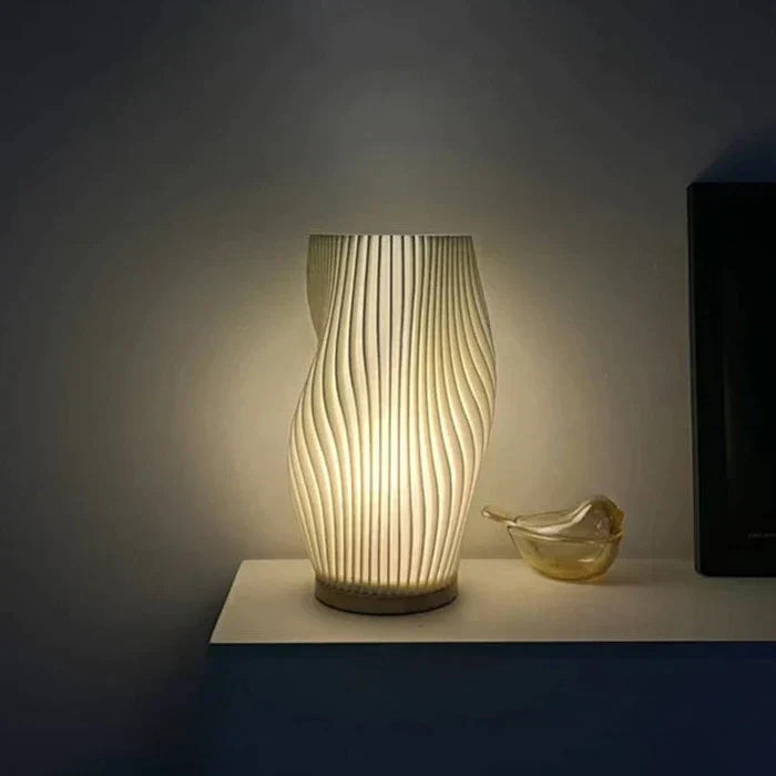 Tranquil LED Wave Lamp for a Cozy Vibe - WaveTable