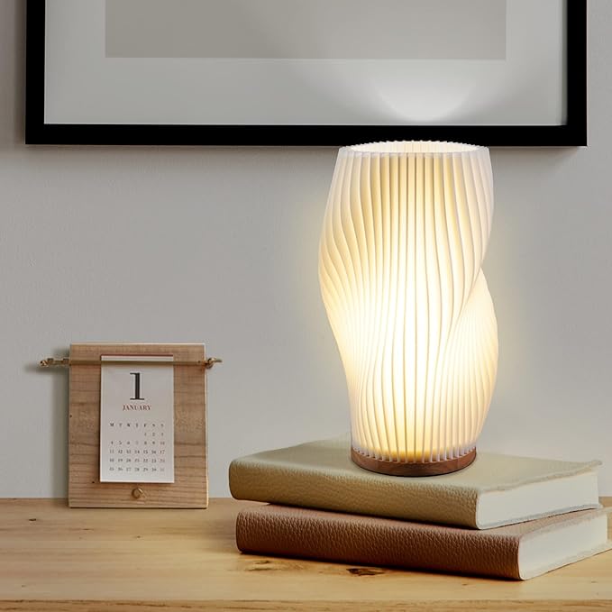 Wave-Inspired LED Lamp for Relaxed Mood - WaveTable
