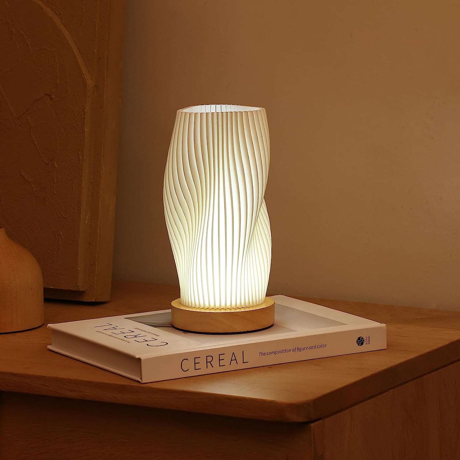 Tranquil LED Wave Lamp for a Cozy Vibe - WaveTable