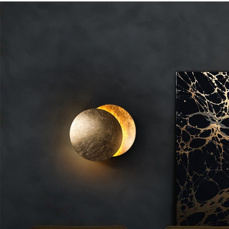 Mesmerizing Eclipse-Inspired Wall Lamp for a Cozy, Modern Ambiance - EclipseWall
