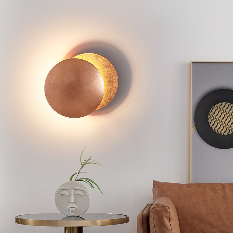 Mesmerizing Eclipse-Inspired Wall Lamp for a Cozy, Modern Ambiance - EclipseWall