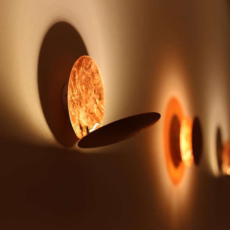 Eclipse-Style Wall Light for Cozy Modern Settings