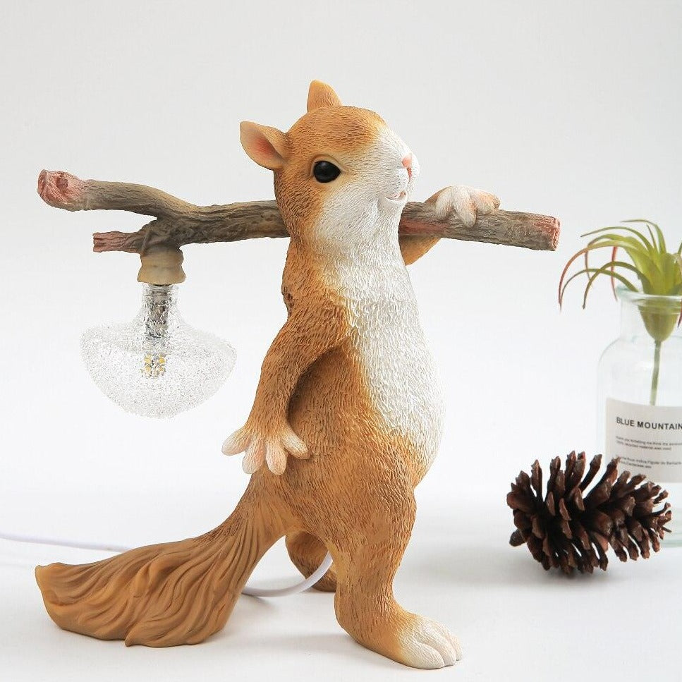 Cute Squirrel LED Night Light - NightTable