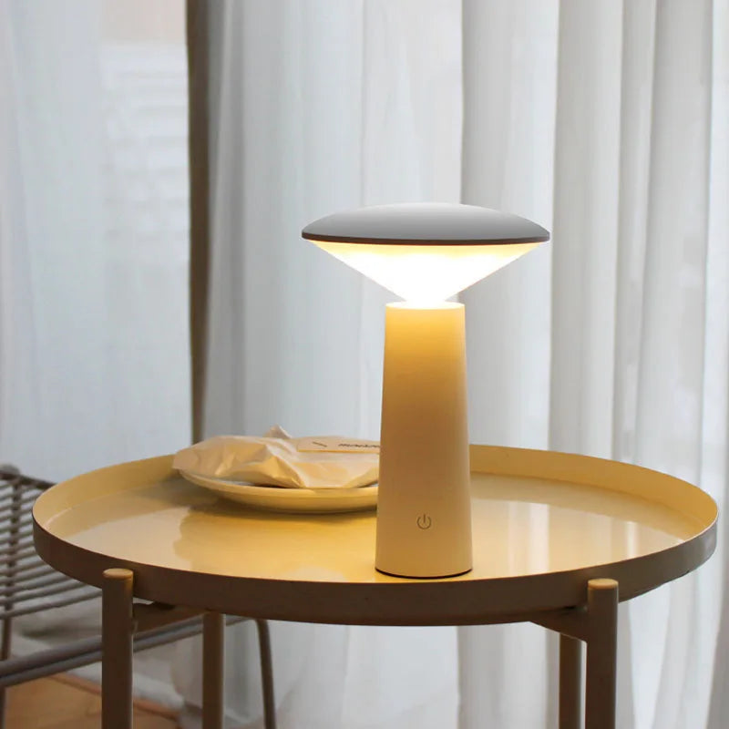 Sleek & Portable LED Table Lamp for Cozy Ambiance - PortTable