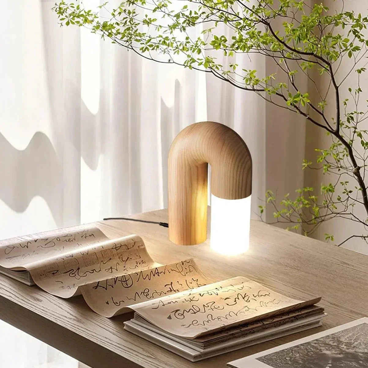 Contemporary Table Lamp for Soft Lighting - CozyTable
