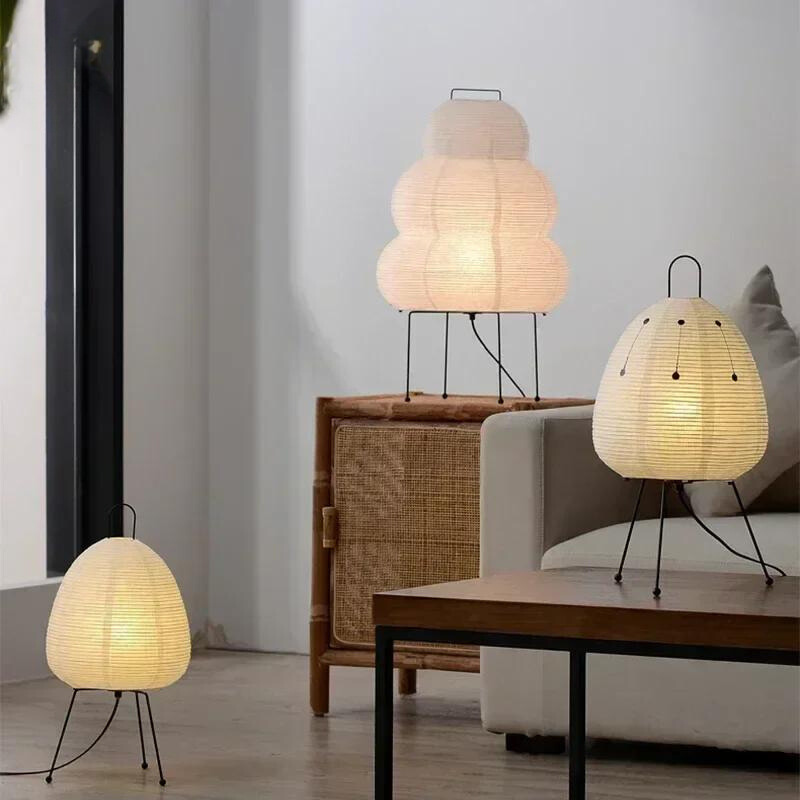 Natural Stone-Inspired LED Table Lamp - StoneTable
