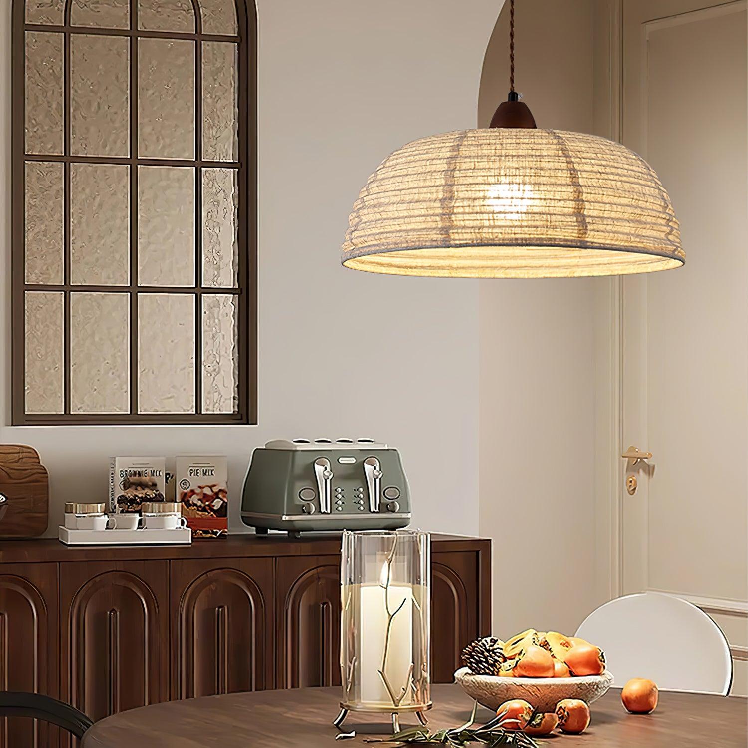 Sleek Wooden Pendant Light for a Warm Modern Feel - WoodDrop
