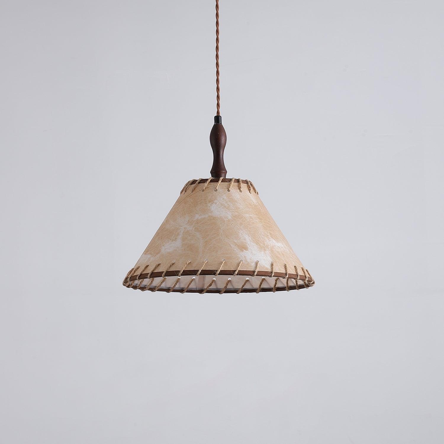 Sleek Wooden Pendant Lamp for a Warm, Modern Ambiance - WoodDrop