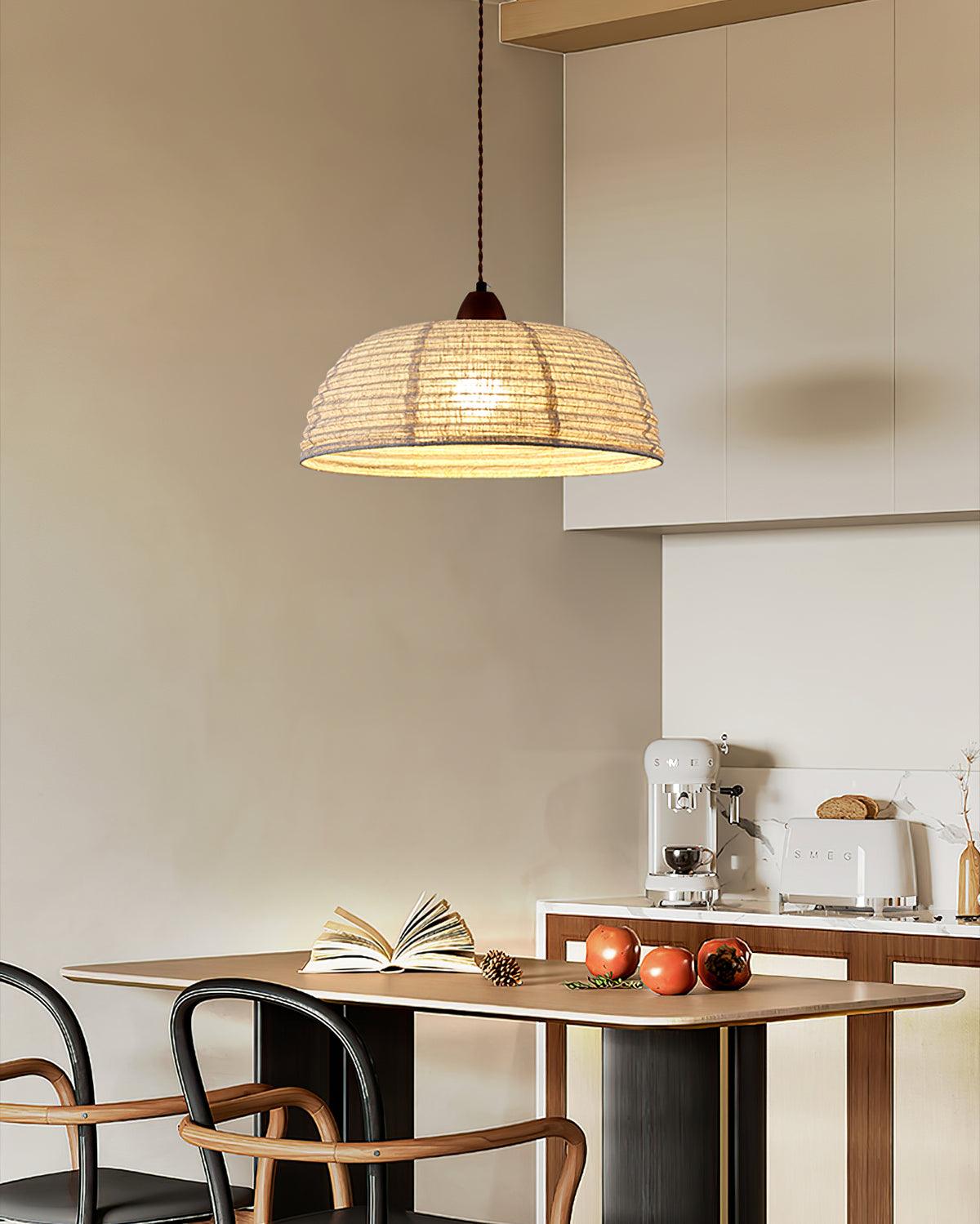 Sleek Wooden Pendant Light for a Warm Modern Feel - WoodDrop