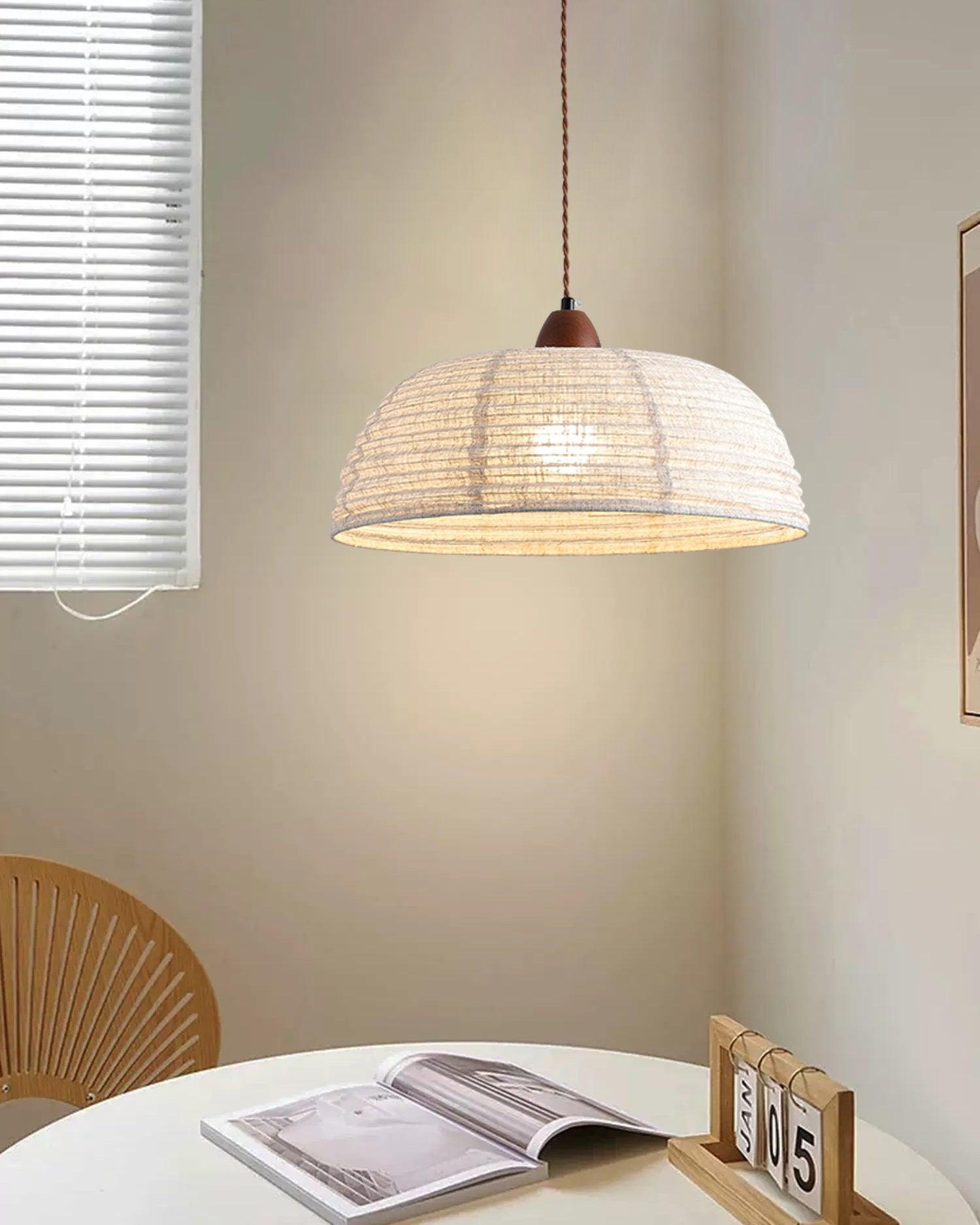 Sleek Wooden Pendant Light for a Warm Modern Feel - WoodDrop