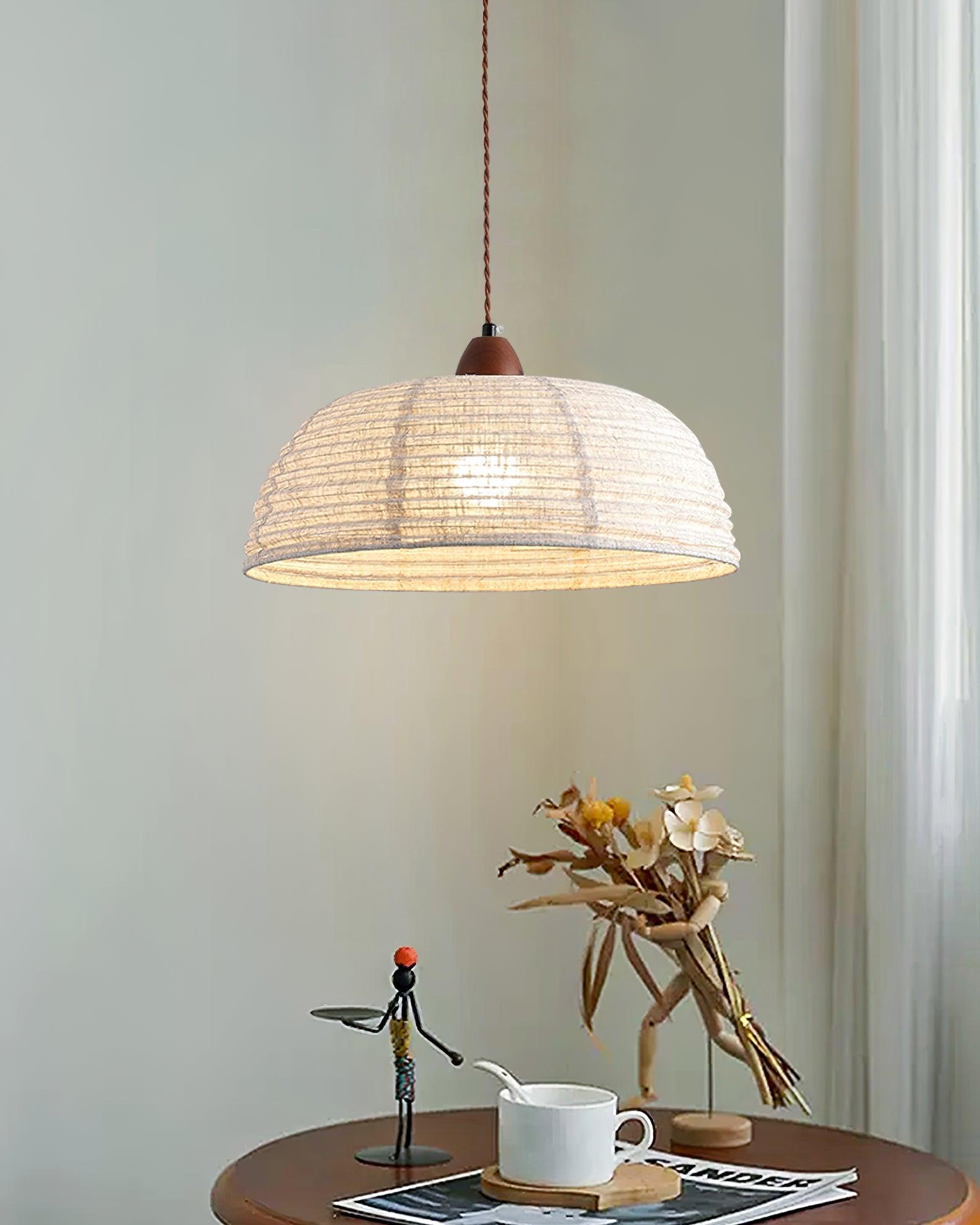 Sleek Wooden Pendant Lamp for a Warm, Modern Ambiance - WoodDrop