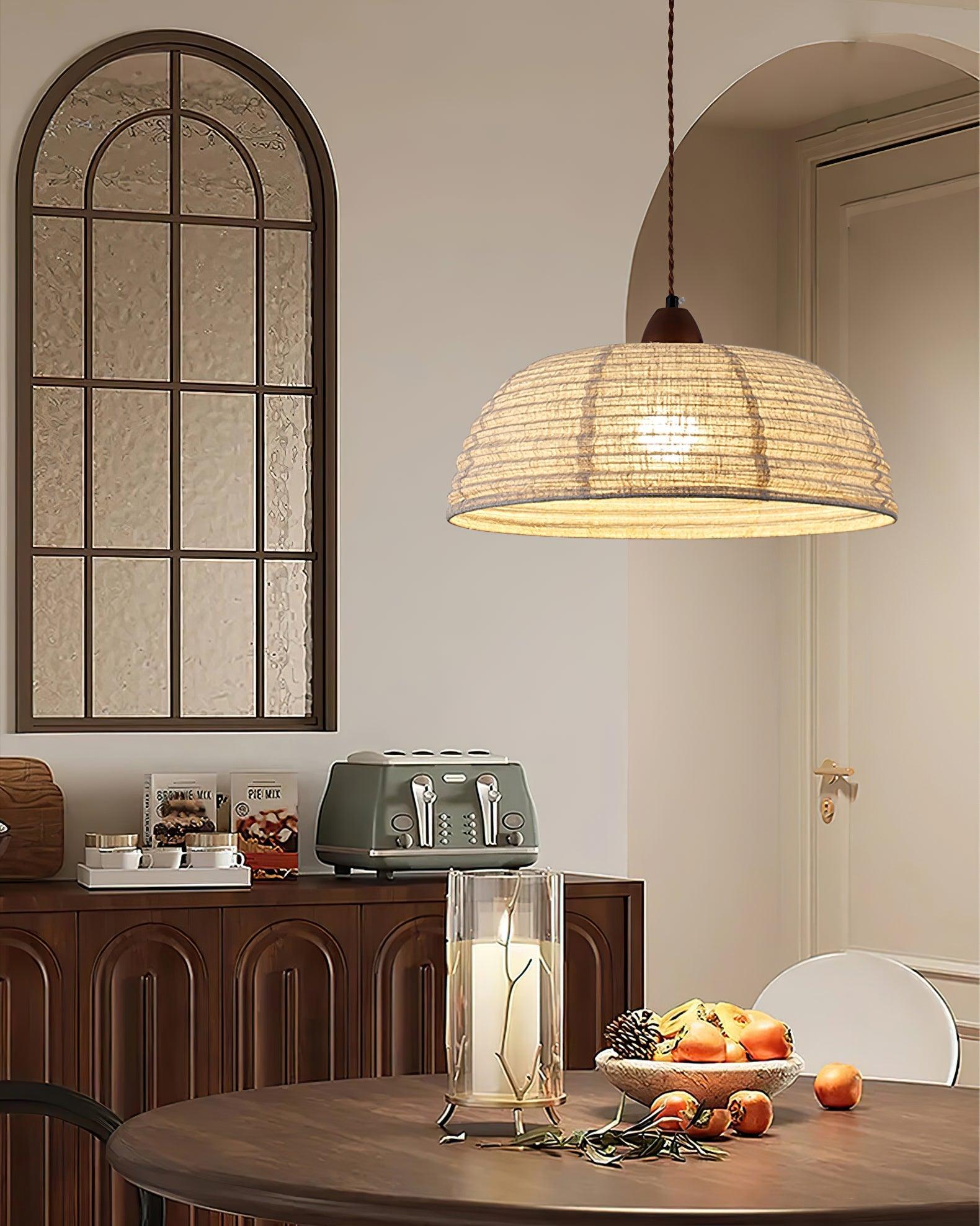 Sleek Wooden Pendant Lamp for a Warm, Modern Ambiance - WoodDrop