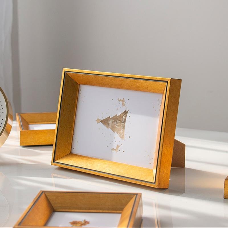 10 x 15 cm Rectangular Resin Yellow Blue Beige Picture Frame