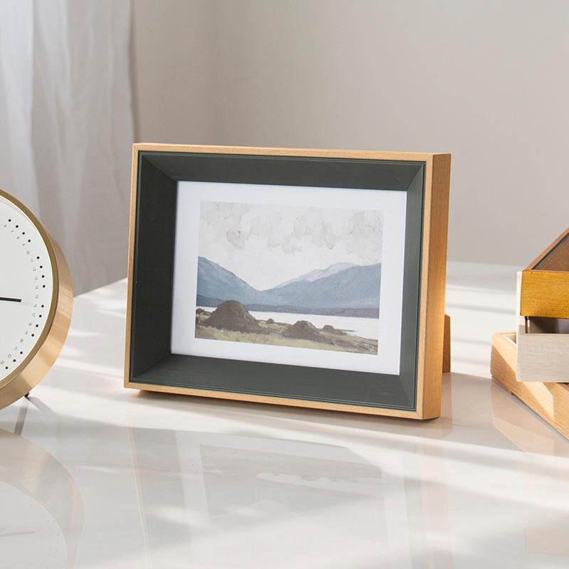 10 x 15 cm Rectangular Resin Yellow Blue Beige Picture Frame