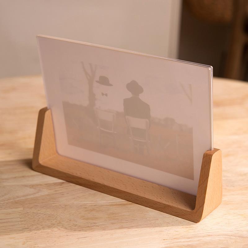 10 x 15 cm Rectangular Wood Base Picture Frame