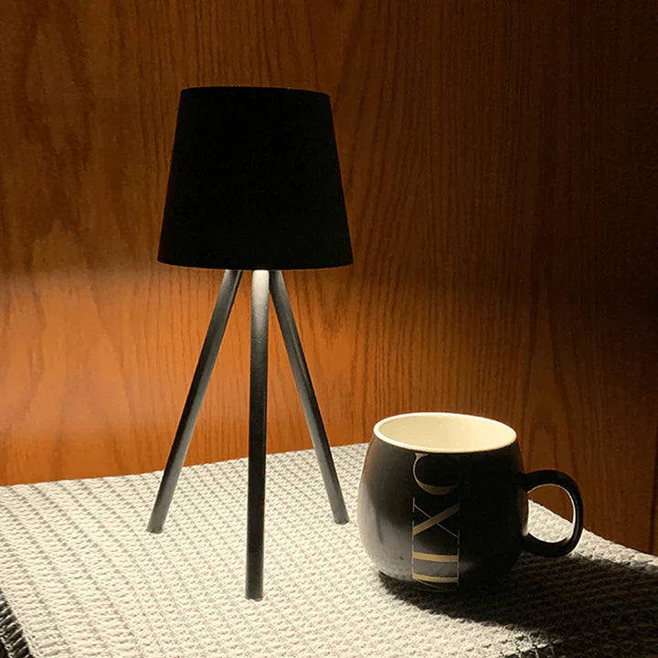Sleek Portable LED Table Lamp for Ambient Home Lighting - PortTable