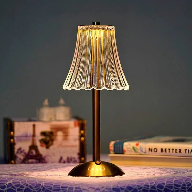Dazzling Crystal LED Table Lamp for a Luxe Home Glow - CrystalTable