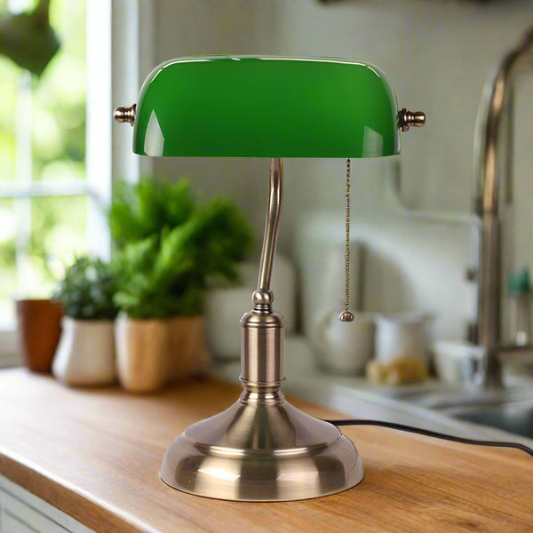 Elegant European Glass Table Lamp for a Cozy Radiance - GlassTable
