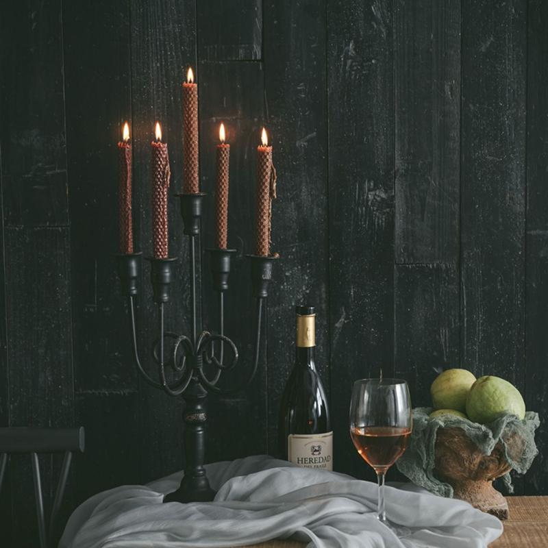 Antique-Style Candle Holder for 5 Candles