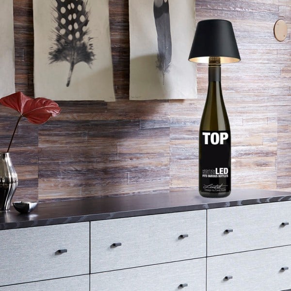 Rechargeable Wine Bottle LED Lamp - BottleTable
