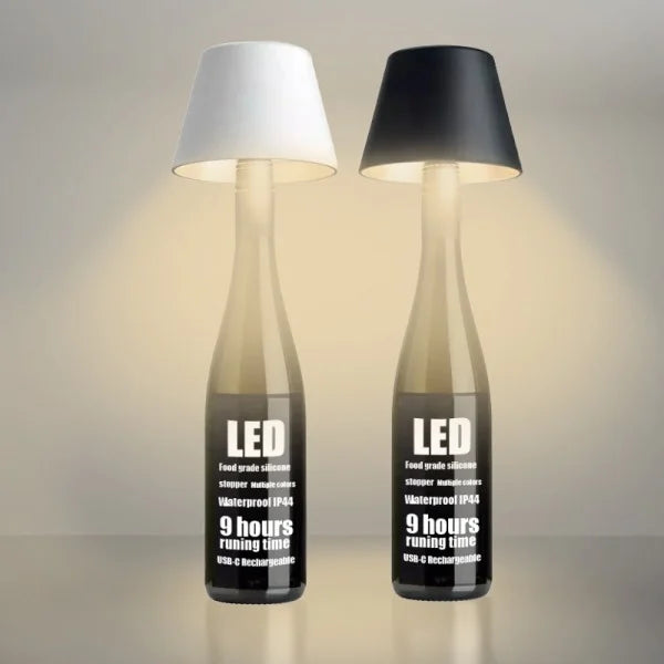 Rechargeable Wine Bottle LED Lamp - BottleTable