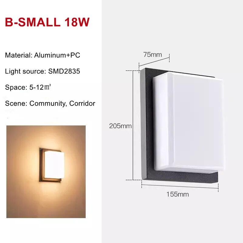 Modern LED Outdoor Wall Lights - OutdoorWall